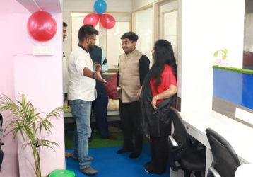 Inauguration of Webingo's Comfortspace Office by Avelo Roy