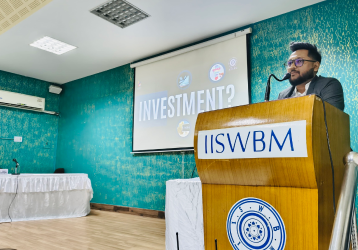 Judge at "Big Fish" - ENTREPRERNA'25 at IISWBM Kolkata