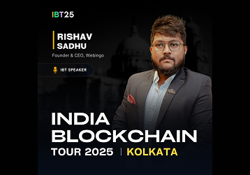 Speaker at India Blockchain Tour – Kolkata 2025